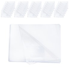 Healingcare 탑로더 포카홀더 슬리브 06 가로 35pt 보호필름 부착, 흰색, 50매