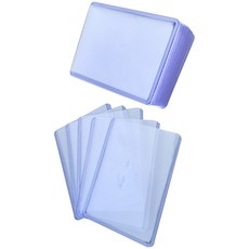 Healingcare 硬卡套 小卡套 卡膜 02 35pt 一般版, 50張, 藍色