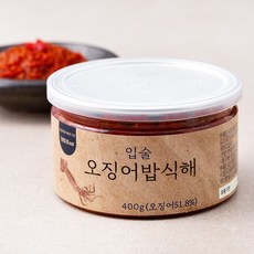 입술 오징어밥식해 젓갈, 400g, 1개