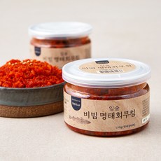 입술 비빔 명태회무침 젓갈, 2개, 150g