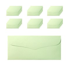 可愛粉彩零用錢信封 隨機出貨 100入, 1個, 綠色