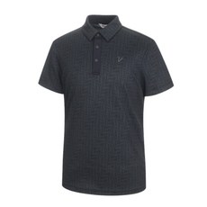 Volvik 富維克 男士高爾夫格紋領短袖T恤 VMTSM406