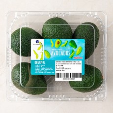 페루산 아보카도, 1개, 1.2kg(6~9입)