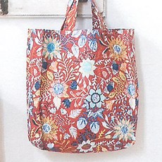 印花牛津布, 6302 紅色