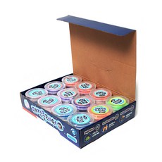 모닝글로리 유아용 3500 매직클레이 ver 2 24p 세트, 핑크, 스카이블루, 라이트옐로우, 오렌지, 퍼플, 레드