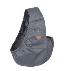 Makefor 男女通用寵物斜背包, 灰色
