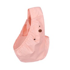 메이크포 강아지 남녀공용 슬링백, 핑크, 1개