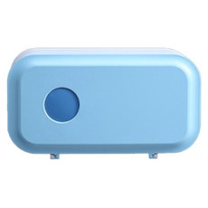 JCP 雙色多功能懸掛式面紙盒, 天藍色, 1個