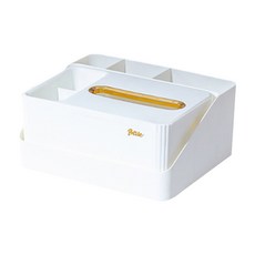 JCP 桌上型棉花糖面紙盒, 1個, 白色