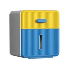 JCP 兩色收納掛紙巾盒, 1個, 藍色