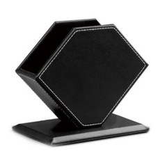 JCP 鑽石皮革面紙盒, 混合色, 1個