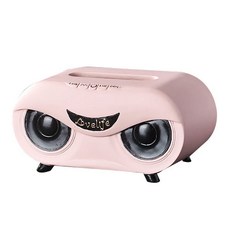 音響造型衛生紙盒, 1個, 粉色的