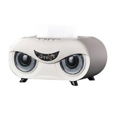 音響造型衛生紙盒, 1個, 白色
