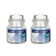 Lumier 小罐蠟燭 70g, 清新空氣, 2個