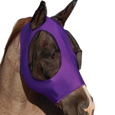Nessie 馬用防蠅面罩, 1個, 紫色
