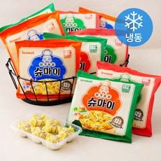 러브잇 닭가슴살 슈마이 야채 132g x 3팩 + 홍게 132g x 3팩 + 새우 132g x 3팩 세트 (냉동), 1세트