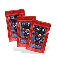쉬림프깡 대두피 1깡 새우사료, 3개, 80g