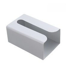 UNICOSY 壁掛式紙巾盒, 02灰色