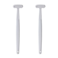 생활소담 부드러운 실리콘 혀클리너 그레이, 2개