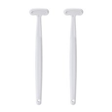 생활소담 부드러운 실리콘 혀클리너 화이트, 2개