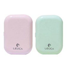 루카 투케어 충전식 휴대용 칫솔기 2종 세트, C2D301PK, C2D301MT, 핑크, 민트