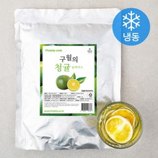 프레슬리쿡 구월의 청귤 슬라이스 (냉동), 1kg, 1개