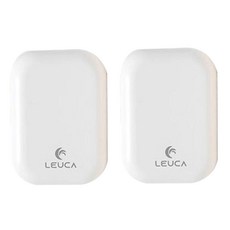루카 투케어 충전식 휴대용 칫솔기 2종 세트, C2D301WH, C2D301WH, 화이트, 화이트