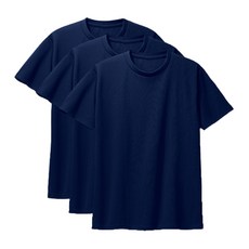 하이후 라운드 반팔 티셔츠 3p