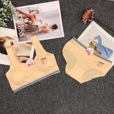 Unnifix 青少年內衣內褲套裝，適合 14 歲及以上的青少年