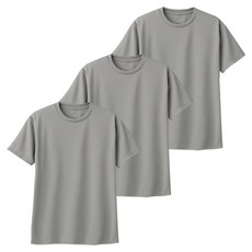 하이후 라운드 반팔티 3p