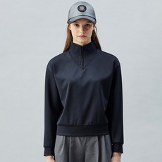 DAKS 女士 PREMIUM 半拉鍊彈力短款 T恤