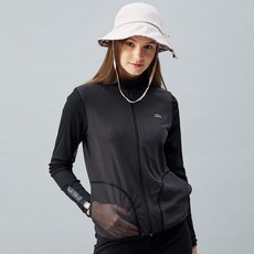 DAKS 女性高爾夫PREMIUM網眼連帽全拉鍊外套