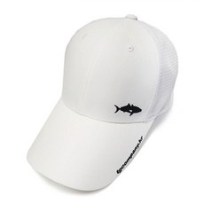 素色網狀棒球帽, 白色