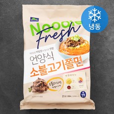 면사랑 언양식 소불고기 쫄면 2인분 (냉동), 1개, 694g