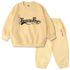 벤힛 아동용 루니툰 특양면 맨투맨 트레이닝 상하의 세트 WBRTOT2010F