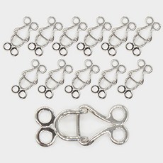 褲子 裙子 鉸鏈 掛鉤 鉤子 三角 5號, 12個, 鎳