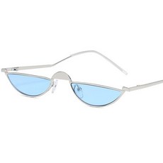 퍼플디 모던 반원 렌즈 파티 선글라스