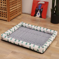 반려동물 올하이 여름 쿨매트 2p, 09 얼음 실크 크리스마스 트리