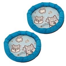 반려동물 올하이 쿨매트 2p, 05 푸른색