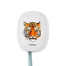 TRYCOZY 動物王國 LED 迷你便攜式牙刷, 老虎, STB-022