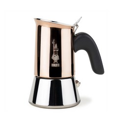 Bialetti New Venus 不鏽鋼摩卡壺 2杯份, 銅色, 1個