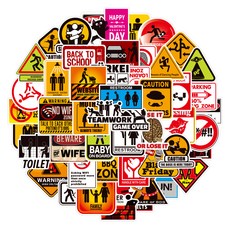 裝飾貼紙, 1個, E型