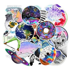 아이앤 다꾸 캐리어 스티커 세트 2, 혼합색상, 1세트