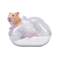 Tilrit B0331倉鼠小型動物藏身處廁所 特大, 1個, 透明