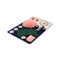 더그랑 애완동물 슬로푸드 스니핑 패드 간식 푸드 장난감, 컬러믹스, 1개