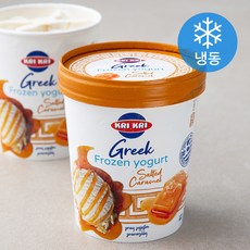 KRIKRI 그릭 프로즌 요거트 솔티드 카라멜 (냉동), 320g, 1개입, 1개