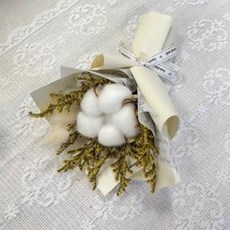 花獅子Flower 迷你花束, 黃色, 1個