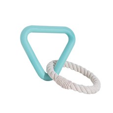 carno 寵物犬用拉扯玩具 13.5*13.5cm, 1個, 薄荷