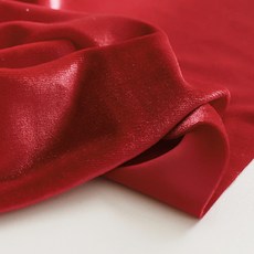 寬幅彈性絲絨布料, 紅色