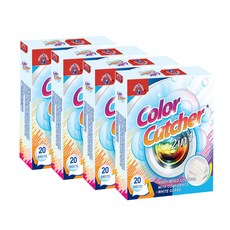 던홈 컬러캐쳐 이염방지 세탁시트 베이직, 4개